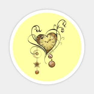 Wonderful steampunk heart Magnet